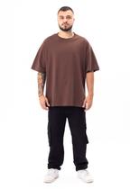 Camiseta Oversized Fio 20.1 - Café