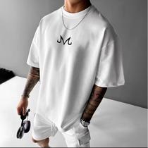 Camiseta Oversized Fitness Streetwar Masculina Dragon Ball Vegeta Majin Algodão Treino Academia Camiseta Oversized Fitness Streetwar Masculina Dragon Ball Vegeta Majin Algodão Treino Academia