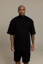 Camiseta Oversized Gola Alta Premium