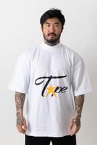 Camiseta Oversized Gola Alta Superstarr