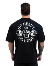 Camiseta Oversized Larga Estilo Americano Estampada Treino Academia Gym