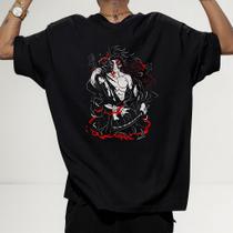 Camiseta Oversized Lua Superior 1 Demon Slayer 12 Kizuki