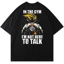 Camiseta Oversized Masculina Academia Gym Maromba
