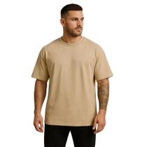 Camiseta Oversized Masculina Algodão Dia a Dia Casual Camiseta Oversized Masculina Algodão Dia a Dia Casual