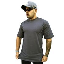 Camiseta Oversized Masculina Camiseta Algodão Fio 30.1 Camisa Oversized Lisa - RM Fabricacao