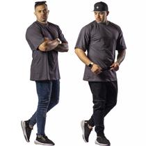 Camiseta Oversized Masculina Camiseta Algodão Fio 30.1 Lisa Camiseta Oversized Masculina Camiseta Algodão Fio 30.1 Lisa
