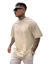 Camiseta Oversized Masculina Casual Algodão Academia Camiseta Oversized Masculina Casual Algodão Academia