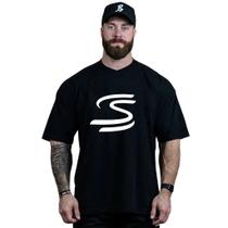 Camiseta Oversized Masculina Estampa Personalizada Premium Arte Senna Moda Estilo Look Casual