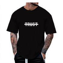 Camiseta Oversized Masculina Estilo de Rua Skate