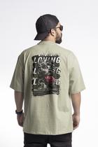 Camiseta Oversized Masculina Malha Menegotti Premium Camiseta Oversized Masculina Malha Menegotti Premium