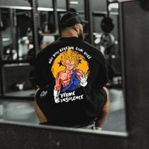 Camiseta Oversized Masculina Moda Academia Camisa 100% Algodão Lançamento Camiseta Oversized Masculina Moda Academia Camisa 100% Algodão Lançamento