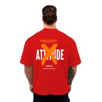 Camiseta Oversized Masculina Motivação Academia Treino Academia Maromba