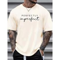 Camiseta Oversized Masculina Perfect Imperfect Bt218