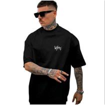 Camiseta Oversized Masculina Veraw Camisa 100% Algodão Over