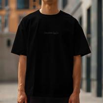 Camiseta Oversized Massa Code Old Letter