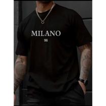 Camiseta OverSized Milano 96 (FRENTE) Over Masculina Feminina Algodão Costura Reforçada Unissex Stre