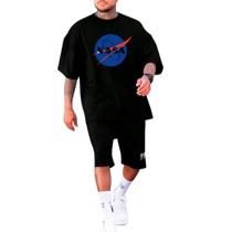 Camiseta Oversized NASA Camisão Grande Fitness Tshirt Club - Maravs