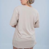 Camiseta Oversized OVERTEC Gola Redonda Estamp Urso Mecânico Unissex