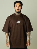 Camiseta Oversized Patterned