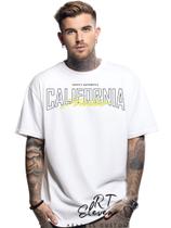 Camiseta Oversized Personalizada Estampa California Masculina Algodão Estampada Gola Careca Ref 02 Camiseta Oversized Personalizada Estampa California Masculina Algodão Estampada Gola Careca Ref 02