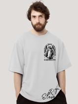 Camiseta Oversized Personalizada Estampada Masculina Algodão Estampada Gola Careca Ref 02 Camiseta Oversized Personalizada Estampada Masculina Algodão Estampada Gola Careca Ref 02