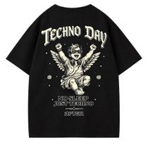 Camiseta Oversized Premium 100% Algodão com Estampa DTF - AFTER