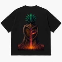 Camiseta Oversized Premium 100% Algodão com Estampa DTF - Conforto e Estilo