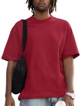 Camiseta Oversized Premium 100% Algodão Streetwear Lisa Urban Style Moda Fashion