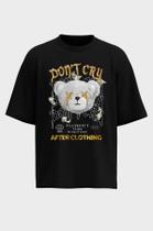 Camiseta Oversized Preta - Millionaire Premium 100% Algodão com Estampa DTF Camiseta Oversized Preta - Millionaire Premium 100% Algodão com Estampa DTF