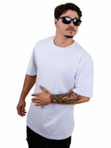 Camiseta Oversized Streetwear Básica Unissex Estilo Americano Corte Perfeito