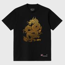 Camiseta Oversized Streetwear Off-Y Dragon