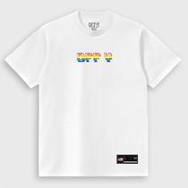 Camiseta Oversized Streetwear Off-Y White Color Logo