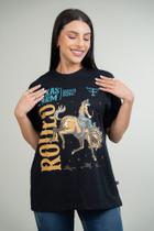 Camiseta Oversized Texas Farm - Western Show - Co002 - Preto
