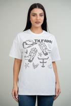 Camiseta Oversized Texas Farm - Western Show - Co006 - Off White