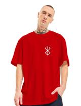 Camiseta Oversized Unissex Anime Berserk Streetwer Nerd Geek