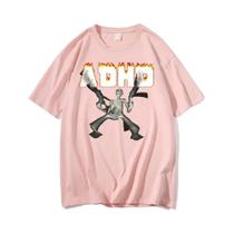 Camiseta Oversized Unissex Com Estampa De Esqueleto Meme ADHD, Clássica, Vintage, Humor, Horror,
