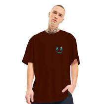 Camiseta Oversized Unissex Good Vibes Only Treino Academia Musculação Skate