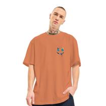 Camiseta Oversized Unissex Good Vibes Only Treino Academia Musculação Skate