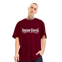 Camiseta Oversized Unissex Snoop Dogg Streetwear Treino Academia Maromba