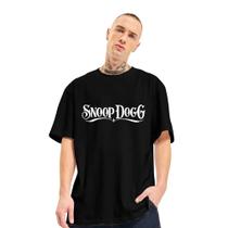 Camiseta Oversized Unissex Snoop Dogg Streetwear Treino Academia Maromba