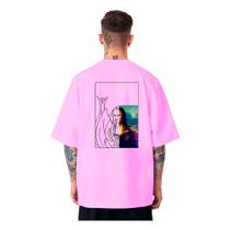 Camiseta Oversized Unissex Streetwear Maromba Monalisa