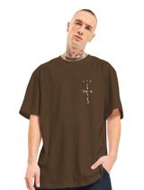 Camiseta Oversized Unissex Trap Rap Travis Scott Cactus