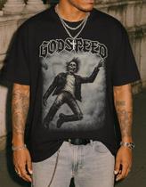 Camiseta Oversized Vintage Y2k Masculina Caveira Godspeed Camiseta Oversized Vintage Y2k Masculina Caveira Godspeed