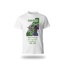 Camiseta Oxossi Umbanda Linda Estampa Mestre da Floresta Camiseta Oxossi Umbanda Linda Estampa Mestre da Floresta
