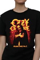 Camiseta Ozzy Osbourne Blusa Adulto Oficial Licenciado Banda de Rock Unissex Of0023 Camiseta Ozzy Osbourne Blusa Adulto Oficial Licenciado Banda de Rock Unissex Of0023