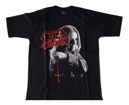 Camiseta Ozzy Osbourne Tour 2015 Blusa Adulto Banda de Rock Kopz074 BM