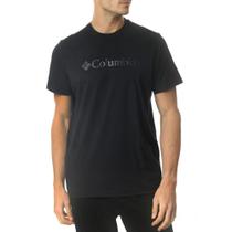 Camiseta P Columbia Masculina Basic 100% Algodão Preto