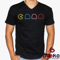 Camiseta Pac Man 100% Algodão Geeko