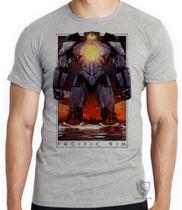 Camiseta Pacific Rim Circulo de Fogo Blusa criança infantil juvenil adulto camisa tamanhos