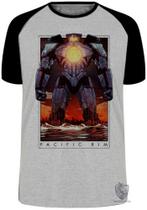 Camiseta Pacific Rim Circulo de Fogo Blusa Plus Size extra grande adulto ou infantil